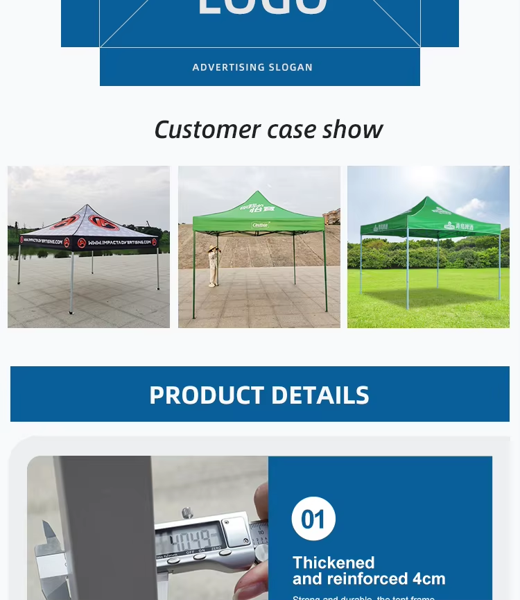 Commercial Trade Show Tent Heavy Duty Ez Pop Up Canopy Tent For Events Outdoor 10×20picture5