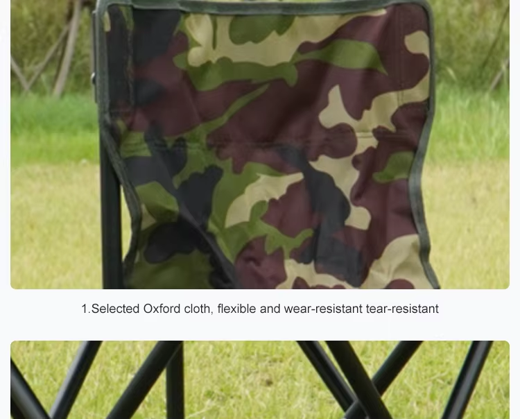 Camping Furniture Outdoor Camouflage Chair Hiking Fishing Chairpicture5