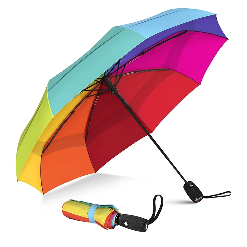Wholesale Custom Logo Print Promotional Cheap Big Automatic Sun Rain Parasols Golf Umbrellas