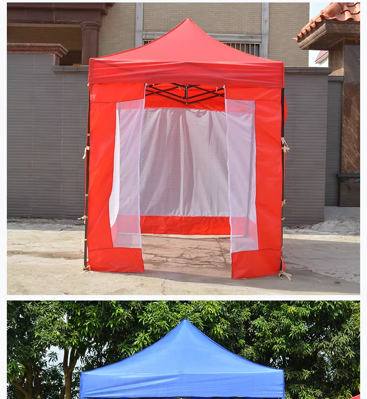 Custom Outdoor 1.5×1.5m Aluminum Gazebo Canopy Pop Up Tent Foldable Tent With Transparent Curtainpicture7