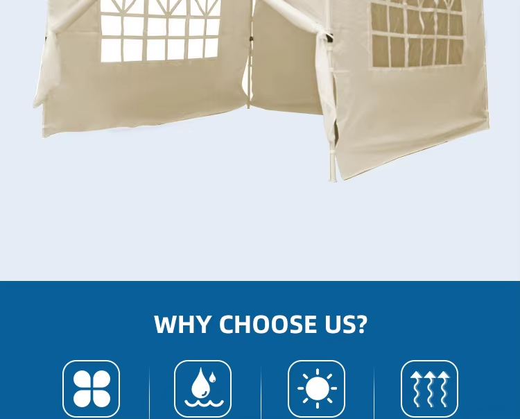 3x6m Waterproof Marquee Pop Up 10x20ft Folding Outdoor Tent 3×6 Fold Gazebo Trade Show Tentpicture1