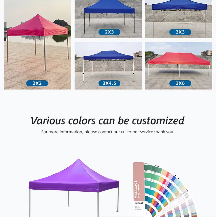 Advertising Logo Outdoor Aluminum Trade Show Tent Exhibition Event Marquee Gazebos Canopy Pop Up Custom Printed Tentspicture3