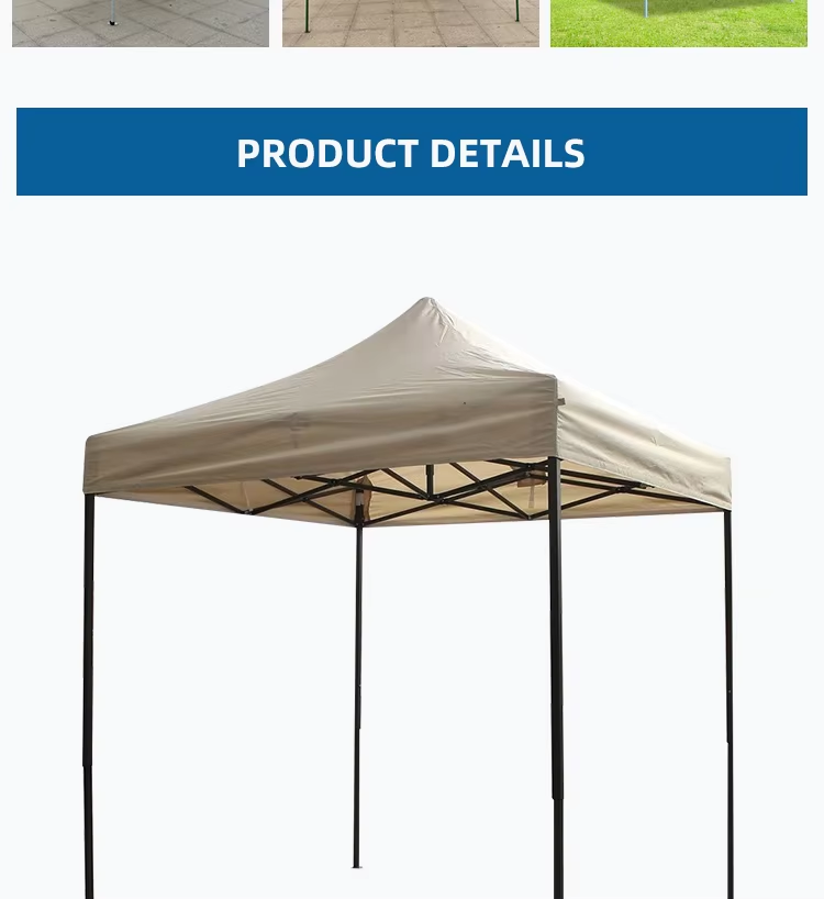 China Custom Cheap Market Trade Show Tent 2×2 M Pop Up Canopy Marquee Tent Folding Gazebo Tent For Eventpicture6