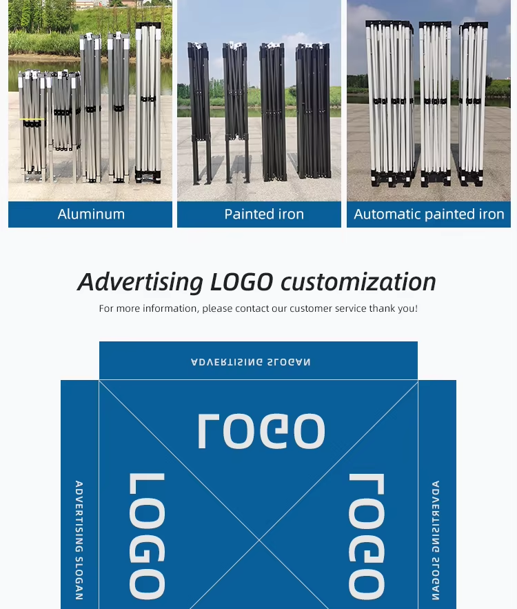 10x20ft Customized Automatic Steel Frame Outdoor Event Ez Pop Up Folding Canopy Tent 3×6picture4