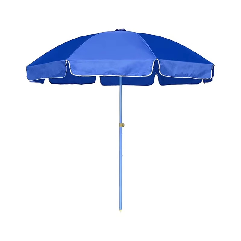 Hot Selling Custom Full Printing Outdoor Sun Beach Umbrella 1.8m Adjustable Angle Advertising Umbrella