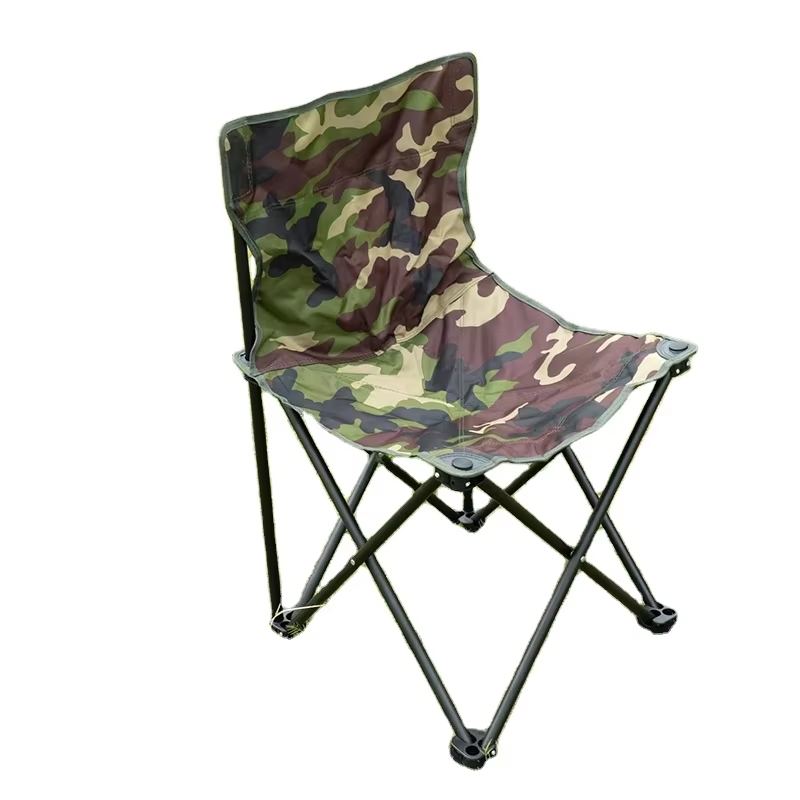 Camping Furniture Outdoor Camouflage Chair Hiking Fishing Chair