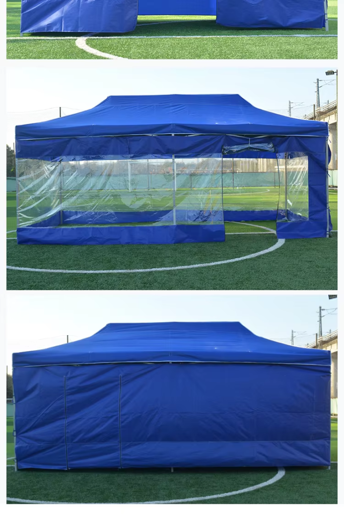 High Quality Outdoor Custom Heavy Duty Canopy Folding 10×20 Gazebo Canopy Trade Show Tent Events With Transparent Roman Windowspicture9